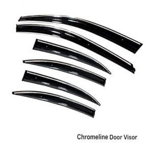 rain window door visor wind deflectors and sunshield protectors  For XL-6 - black